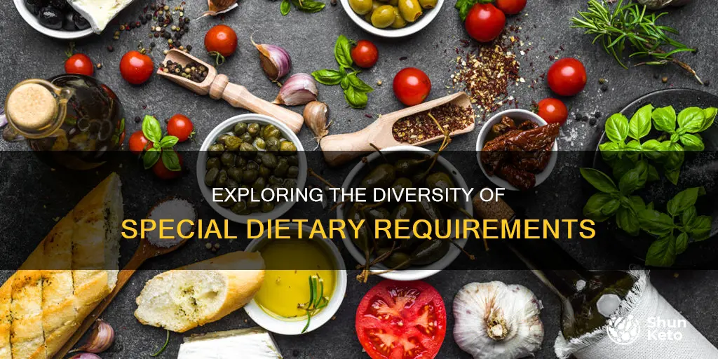 what kind of special diets are there