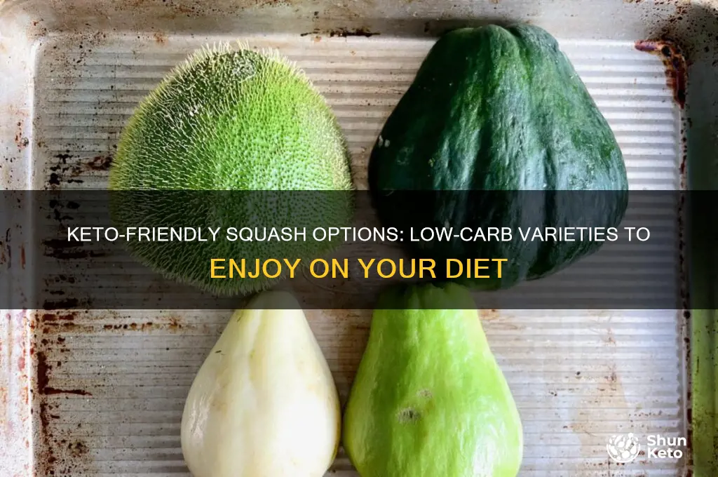 what kind of squash can i have on keto