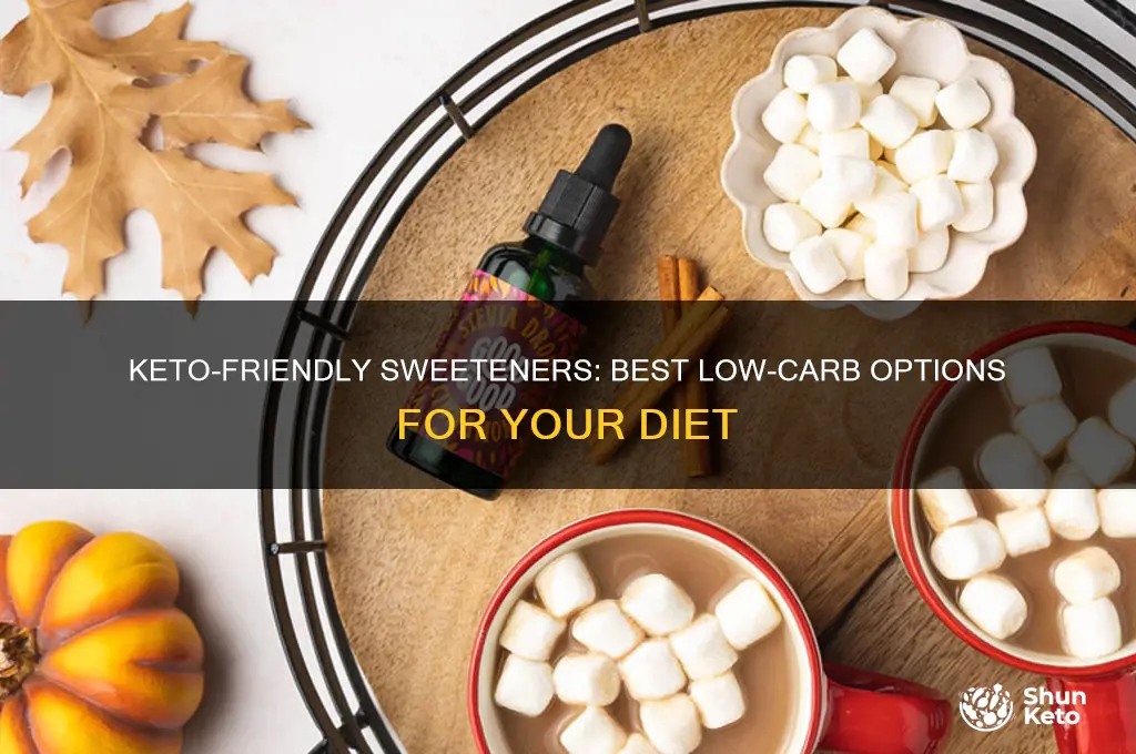 what kind of sweetener can i use on keto diet