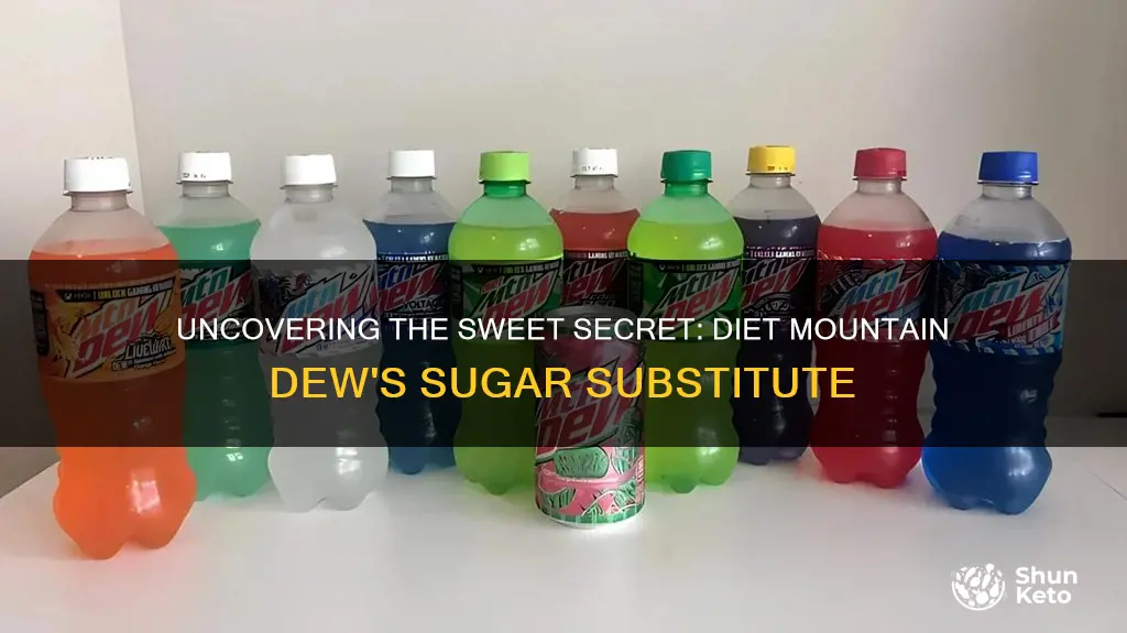 what kind of sweetener is in diet mountain dew