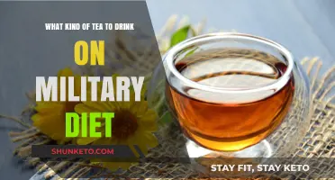 Tea Types for the Military Diet