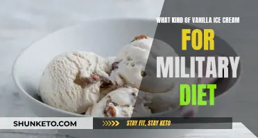 Military Diet Vanilla Ice Cream: The Perfect Match