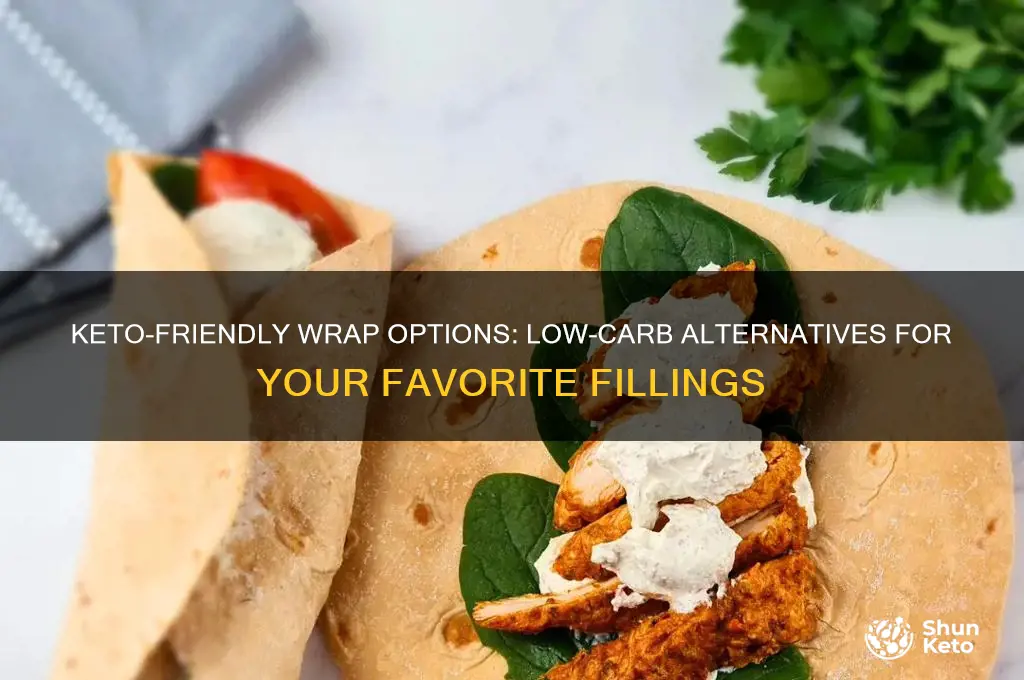what kind of wraps can be used with keto