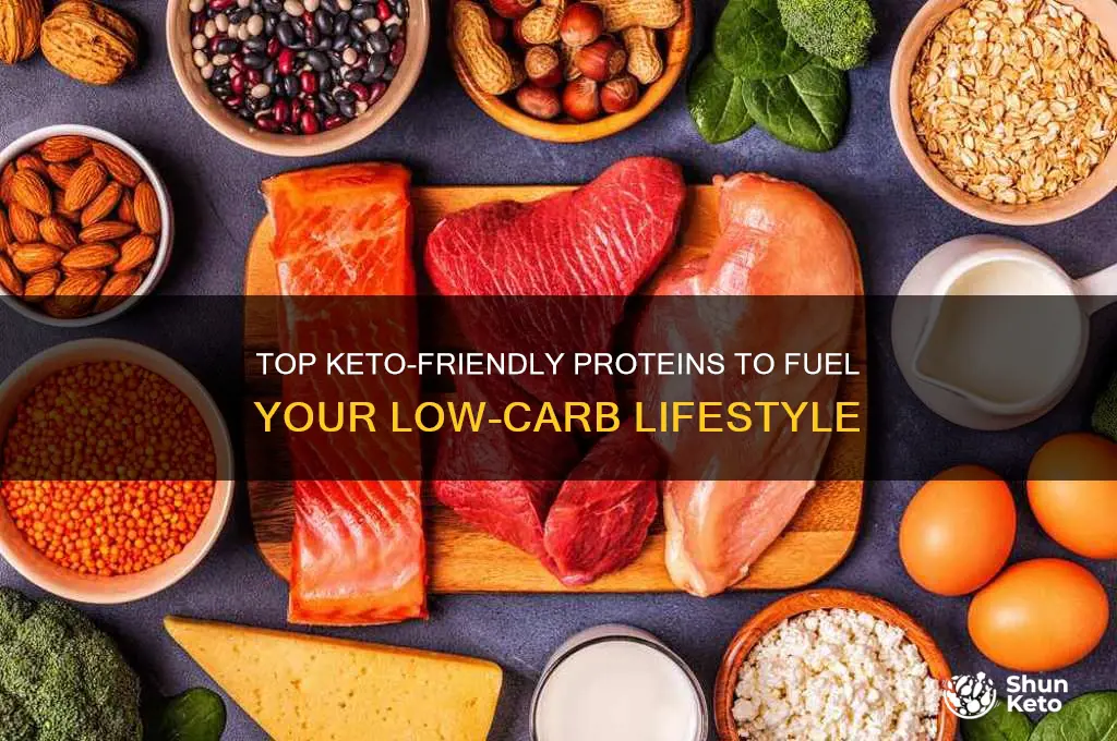 what kinds of proteins are best for keto diet