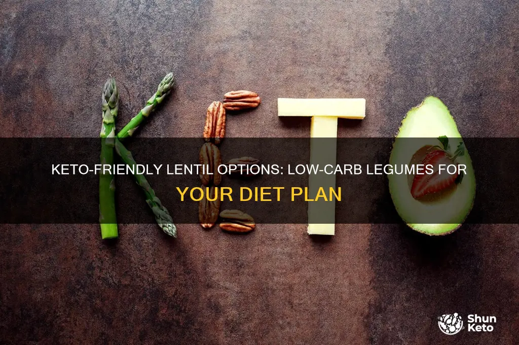 what lentils can we take for keto