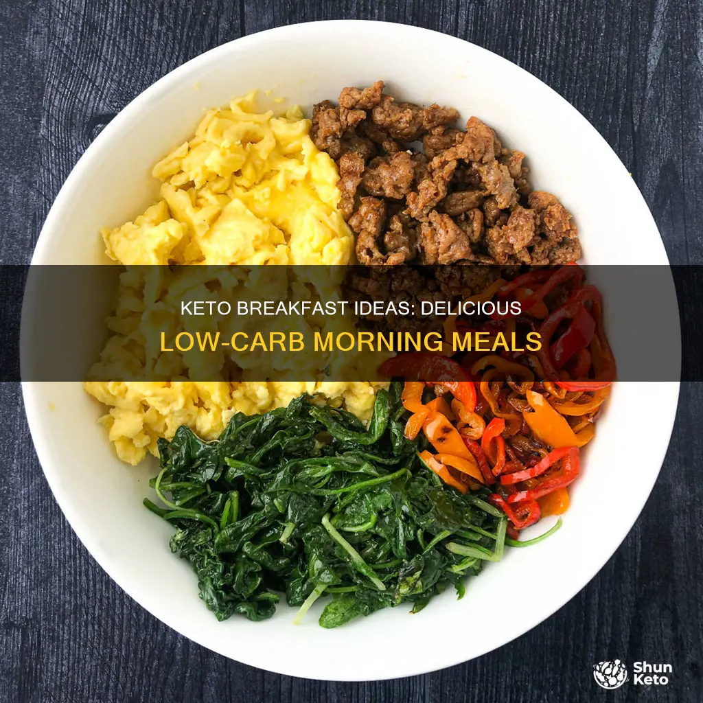 what low carb keto foods can you eat as breakfast