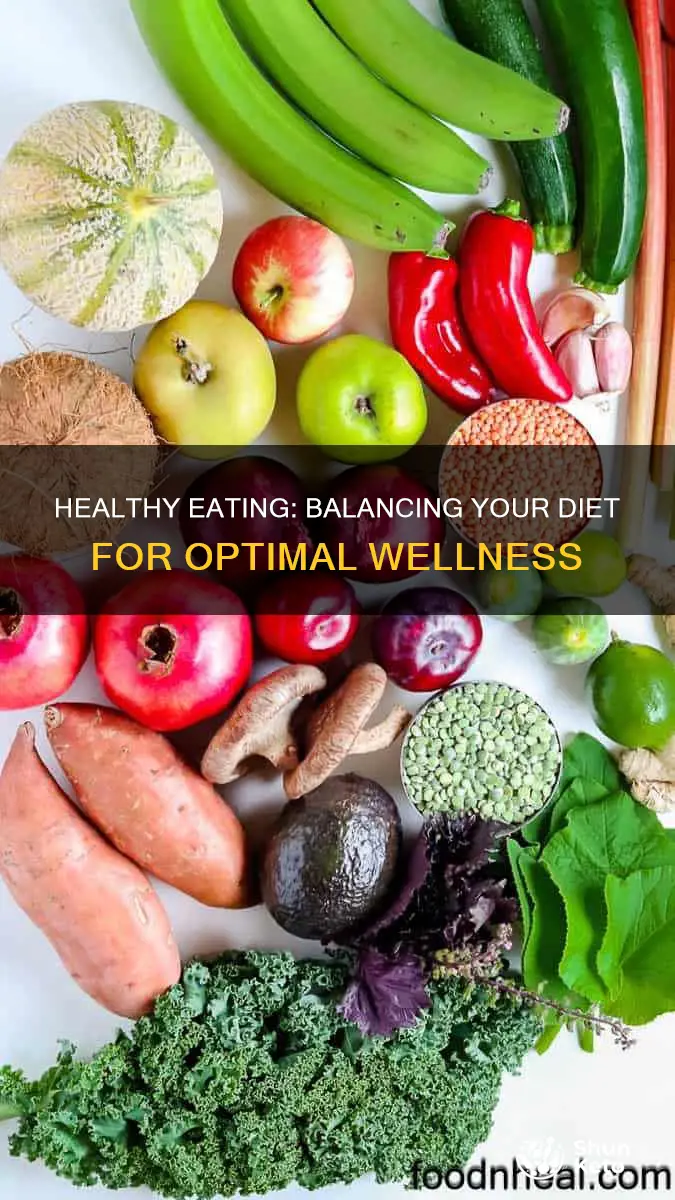 what makes a balance diet