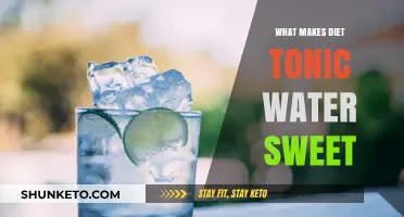 How Diet Tonic Water Gets Its Sweetness