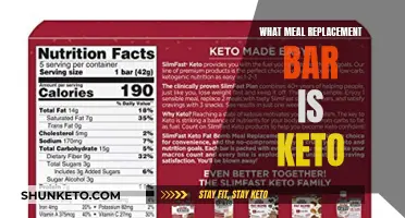 Best Keto Meal Replacement Bars: Top Choices