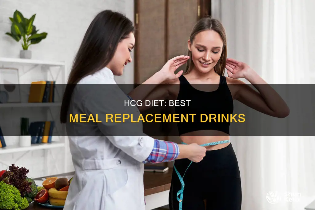 what meal replacement drink with hcg diet