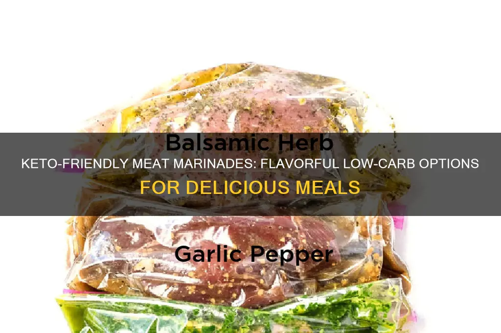 what meat marinate can you use with keto diet