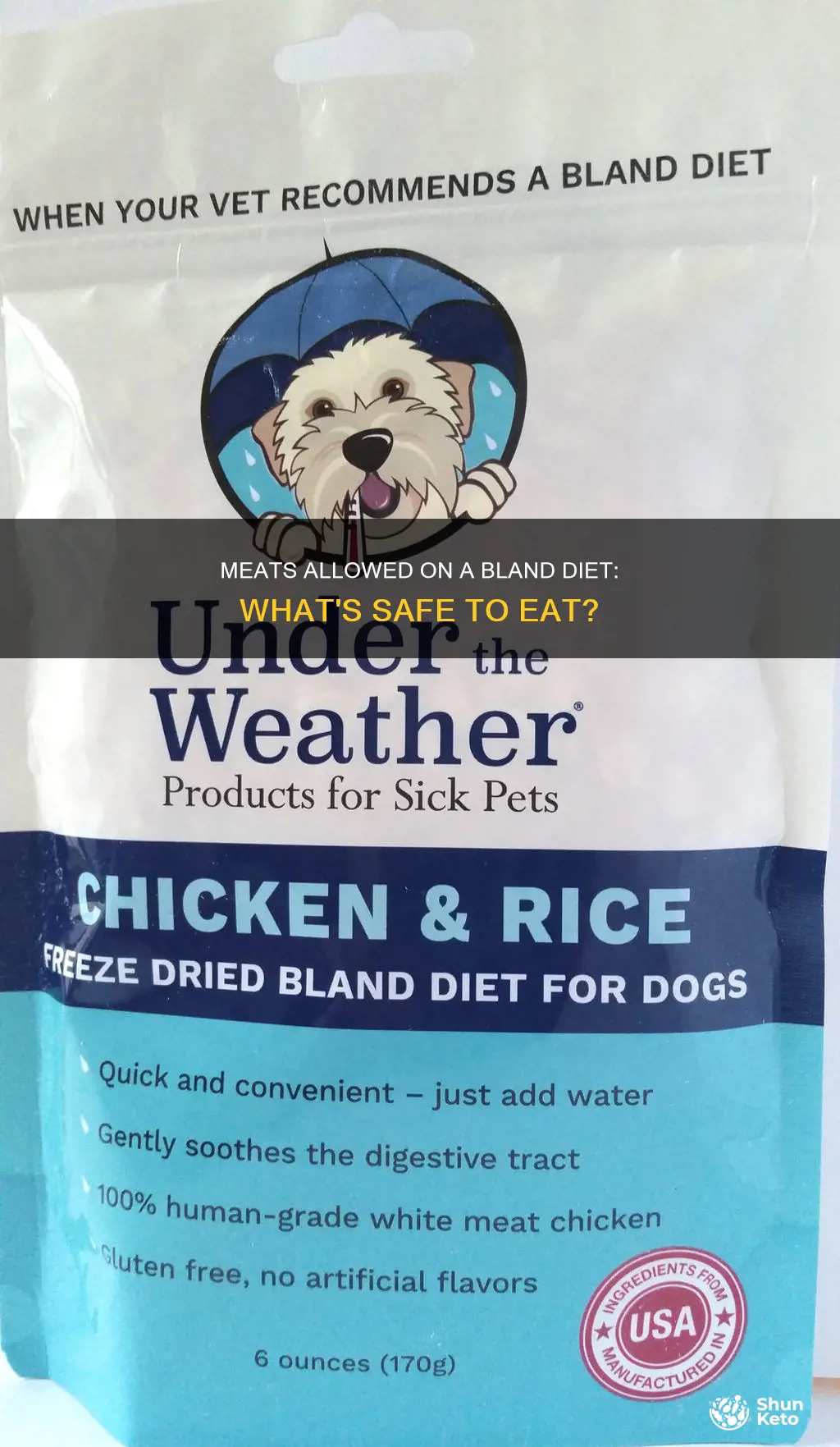 what meats are ok on bland diet