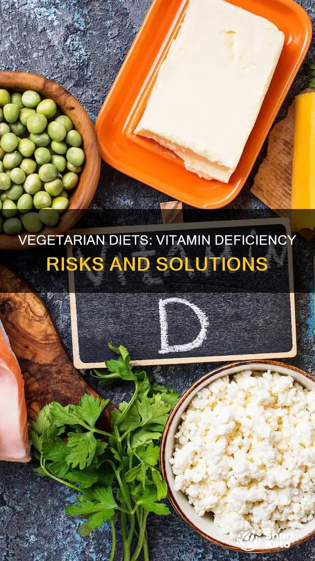what might a vegetarian lack in their diet vitamin