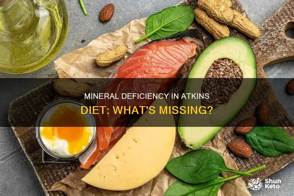 what mineral is lost in atkins diet