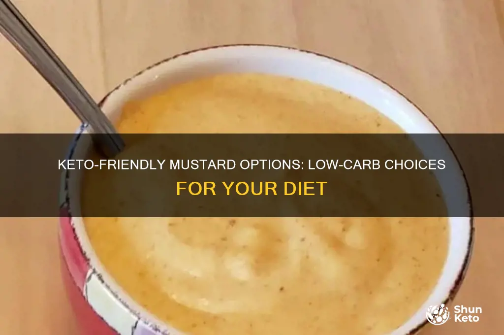 what mustard can i eat on the keto diet
