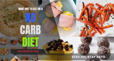 Carb-Free Diet: Foods to Avoid for Success