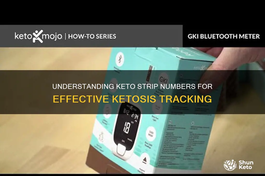 what number on keto strips for keto diet