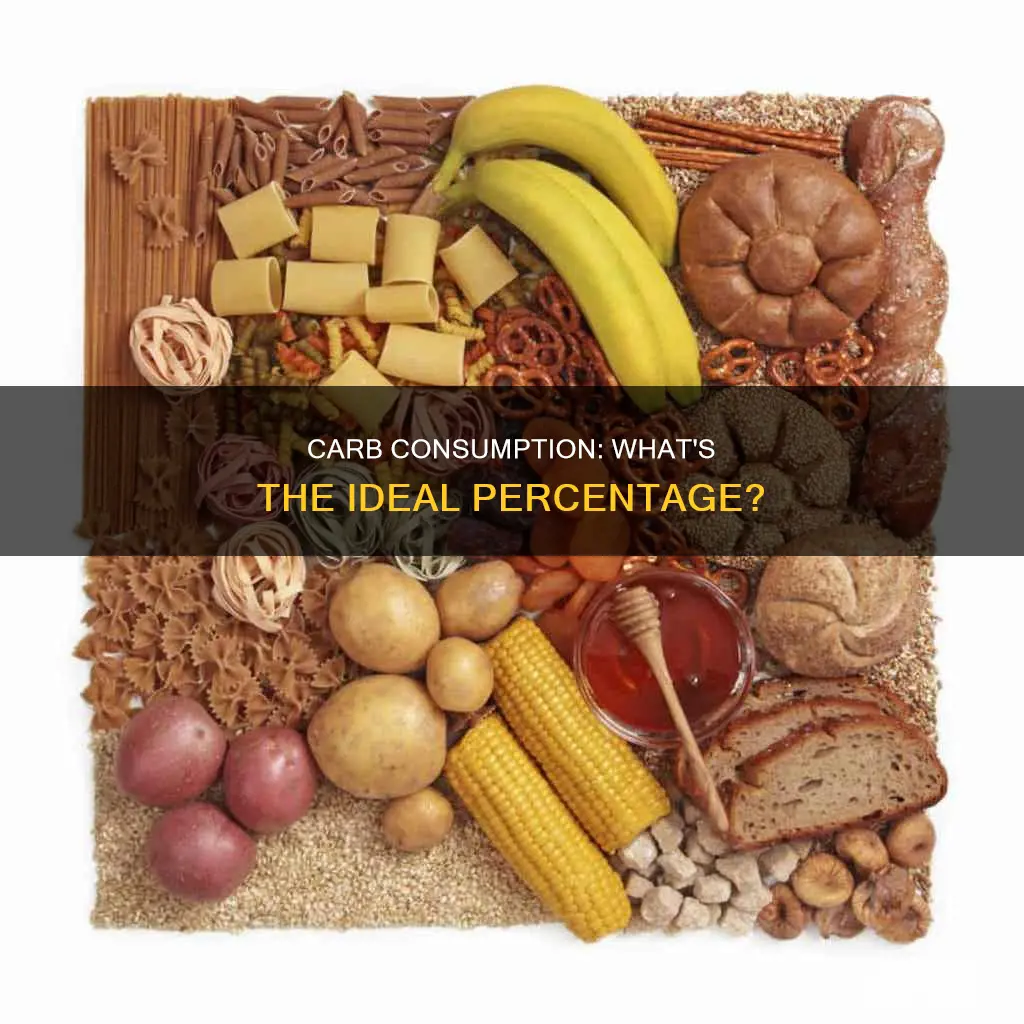 what percent of my diet should be carbs