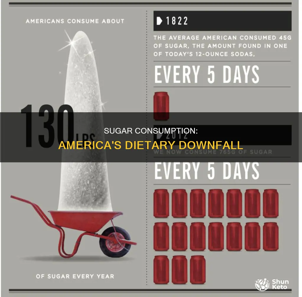 what percent of the american diet is sugar