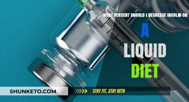 Insulin Reduction on Liquid Diets: How Much is Safe?