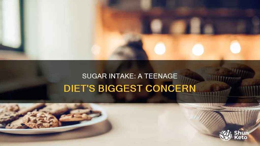 what percentage of a teenage diet should be sugar