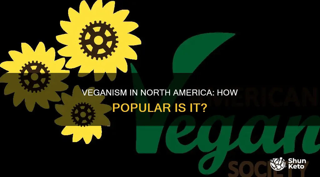 what percentage of north america population follows a vegan diet