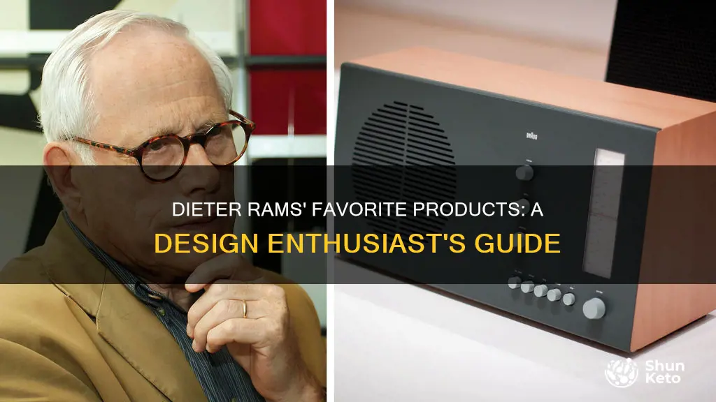 what products does dieter rams like