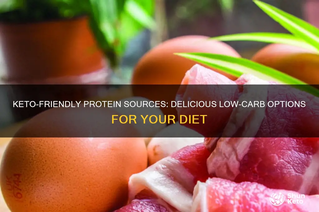 what proteins can i eat on keto