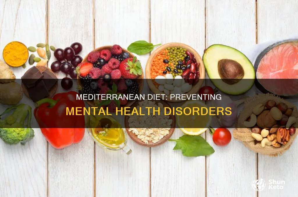 what psych disorder is prevented with the mediterranean diet