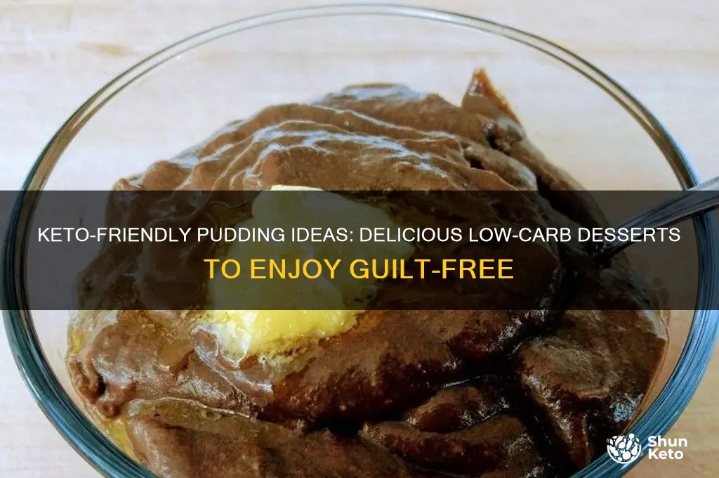 what puddings can i eat on keto