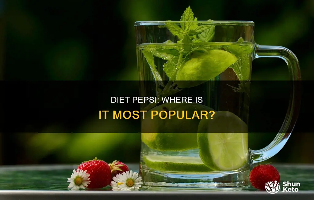 what region is diet pepsi mostly purchased