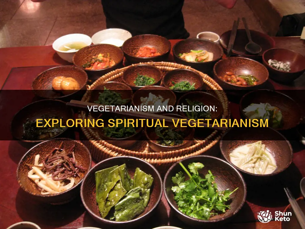 what religion encourages a vegetarian diet