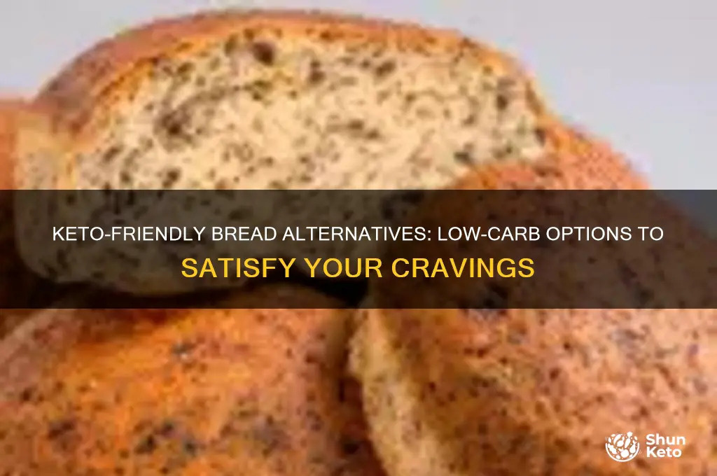 what replaces bread on keto diet