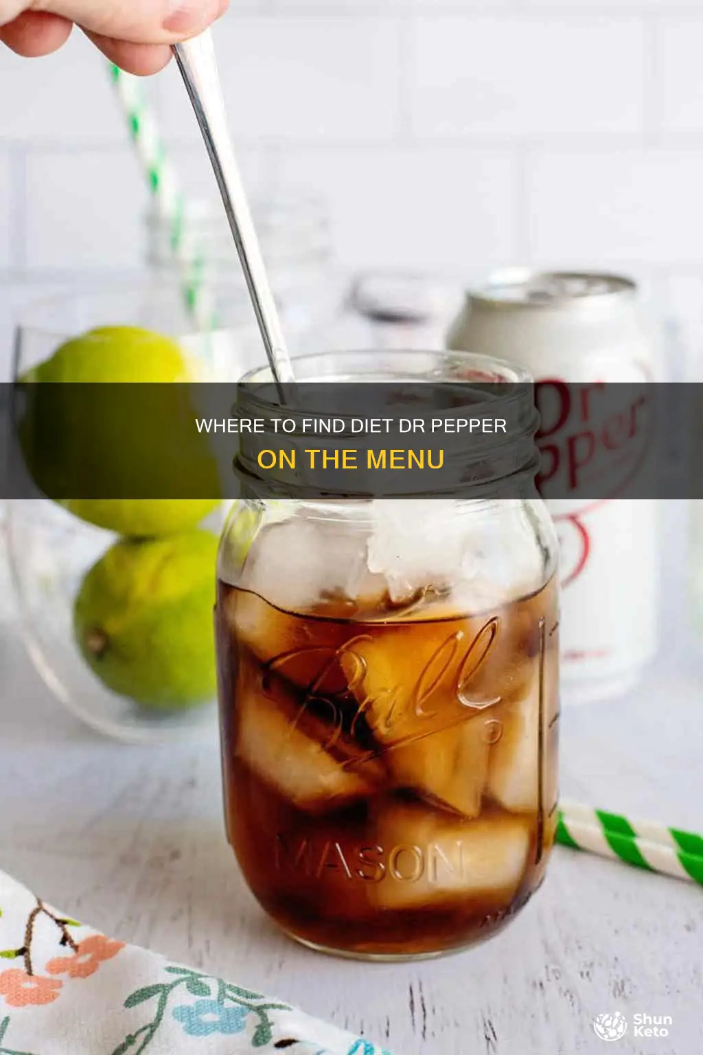 what restaurants have diet dr pepper