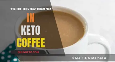 Heavy Cream's Magic in Keto Coffee