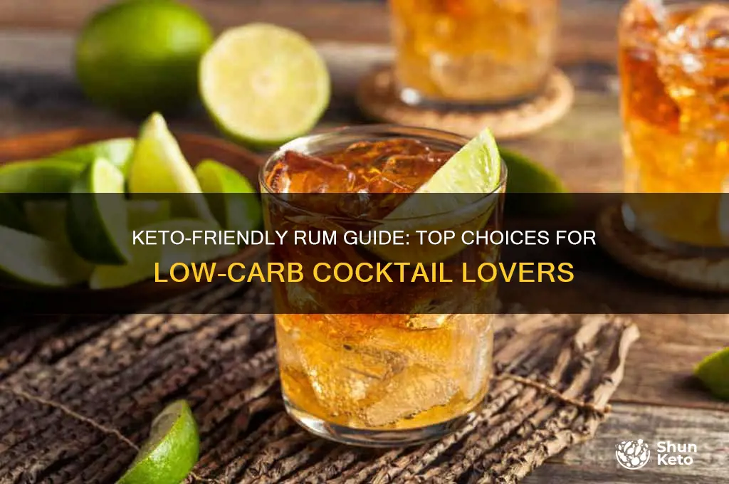 what rum is best on keto diet