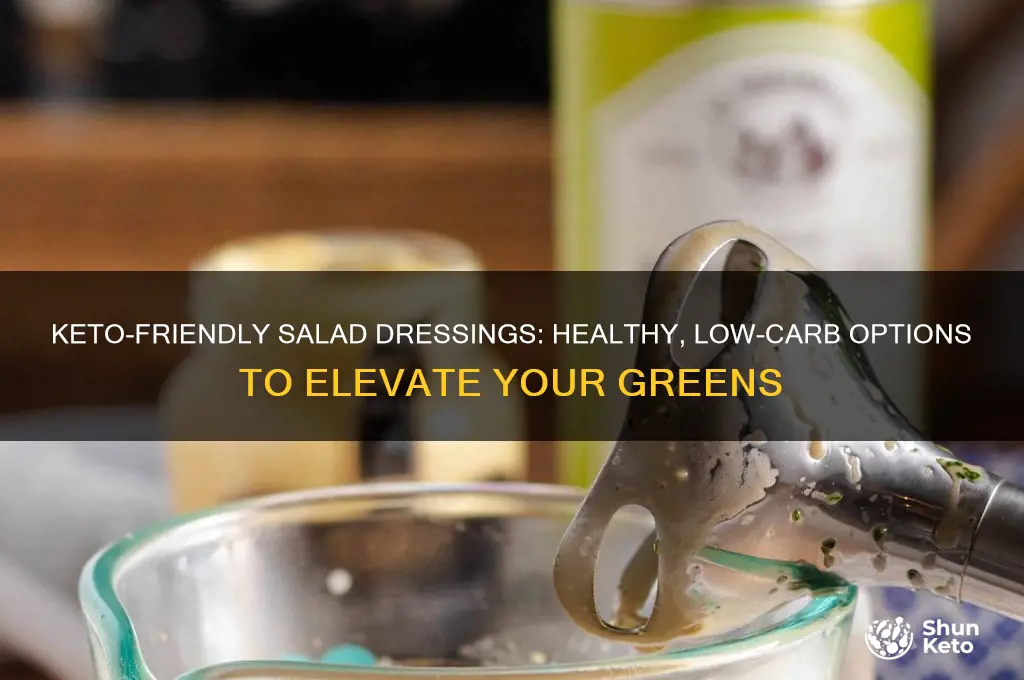 what salad dressing is keto