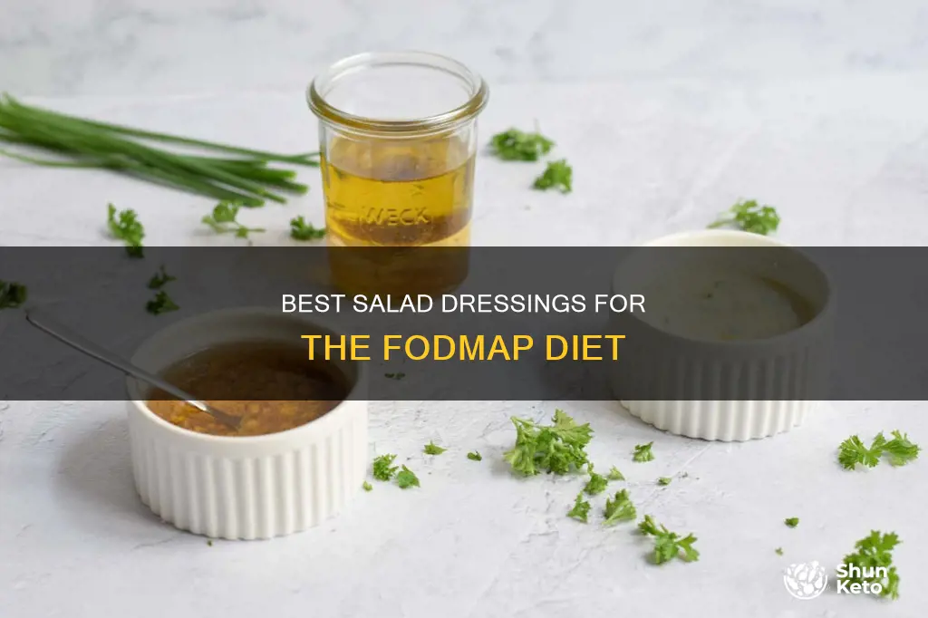 what salad dressings are allowed on the fodmap diet
