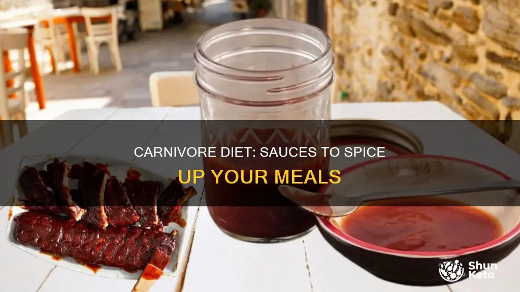 what sauces are allowed on carnivore diet