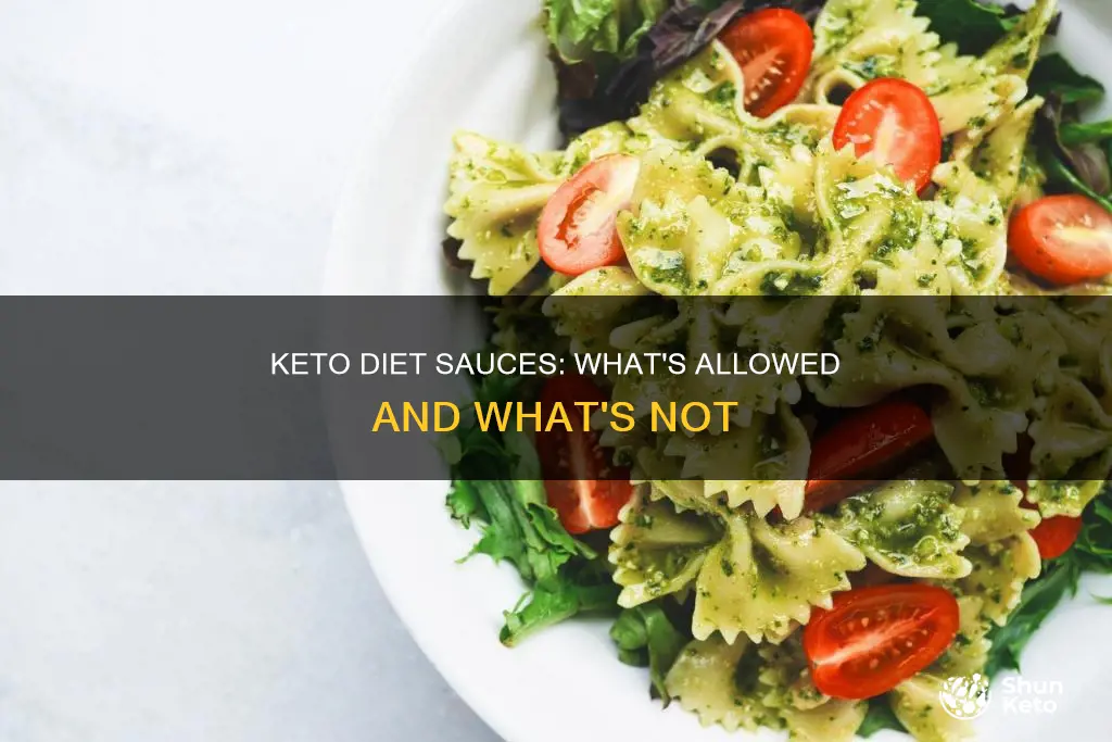 what sauces are keto