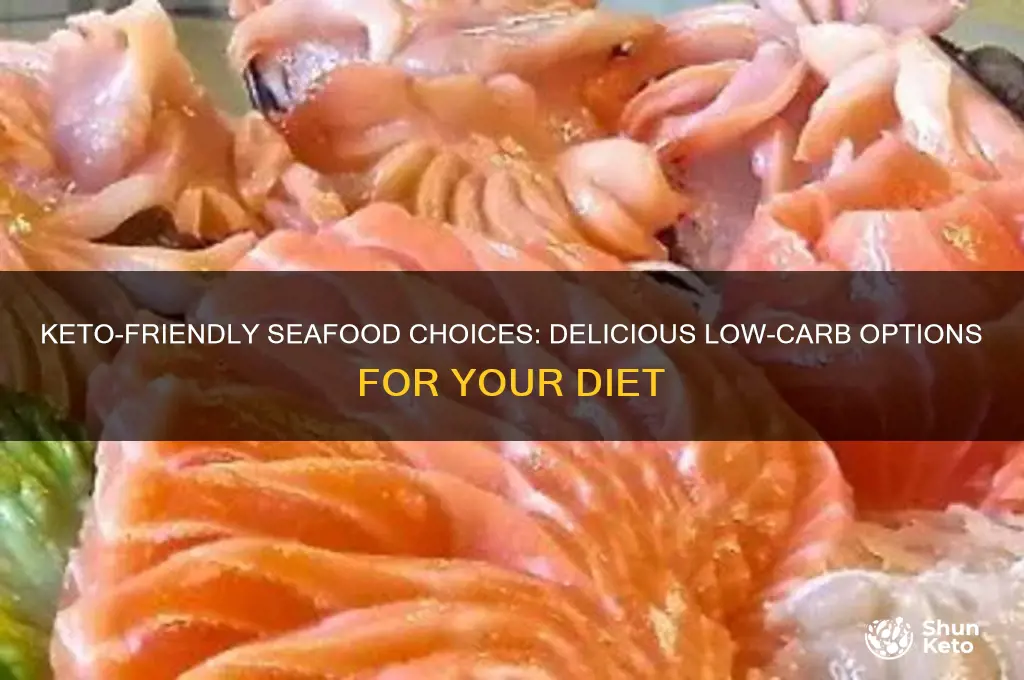 what seafood can i eat on keto