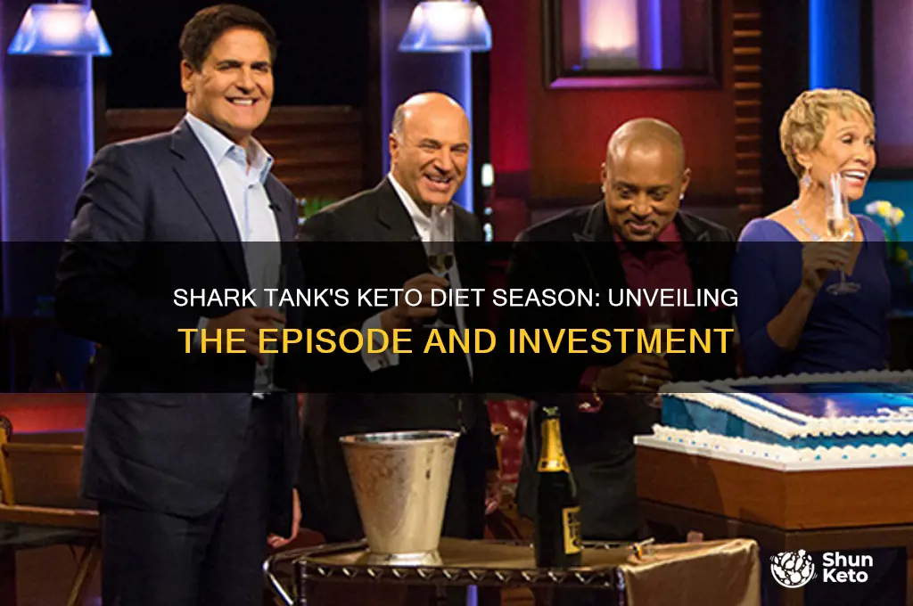 what season was the keto diet on shark tank