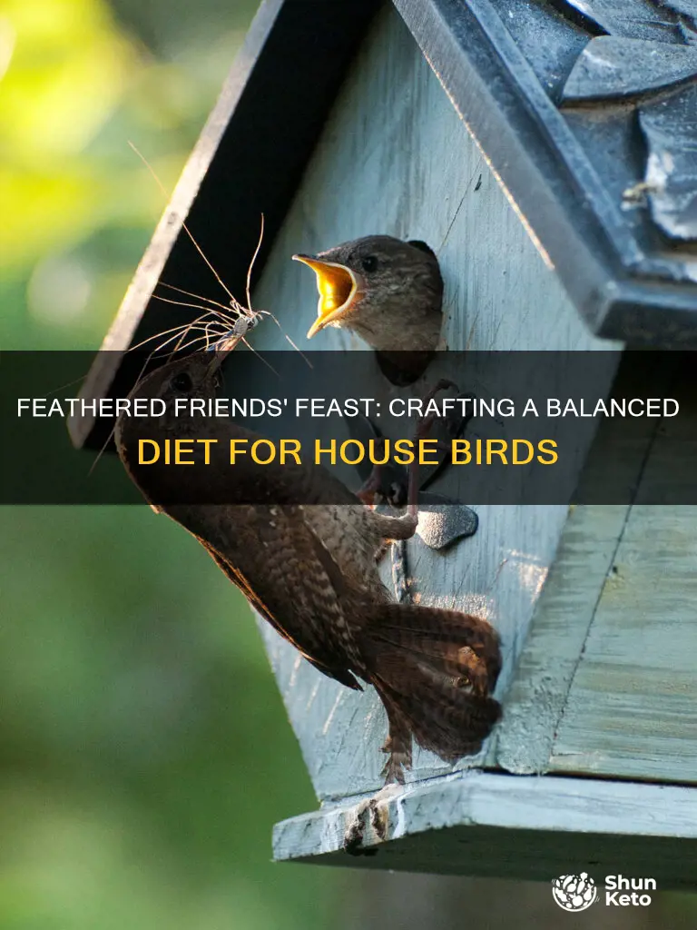 what should a house birds diet look like