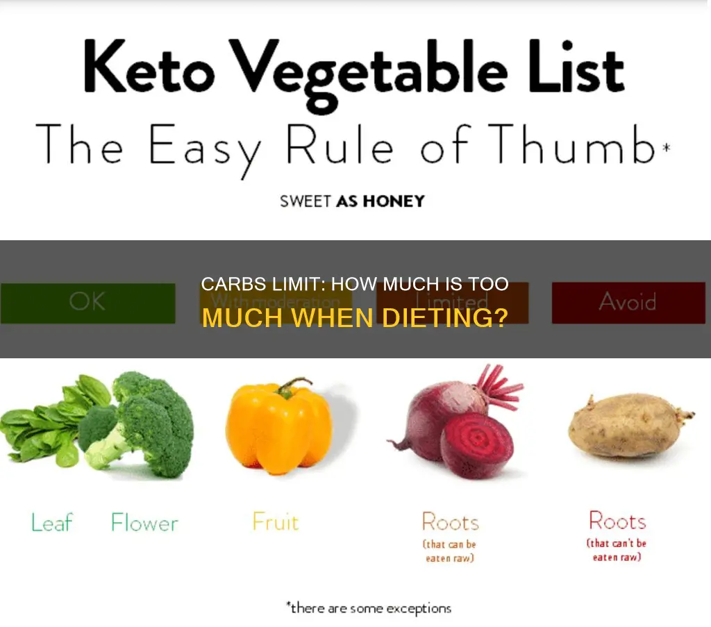 what should be your carbs limit when dieting
