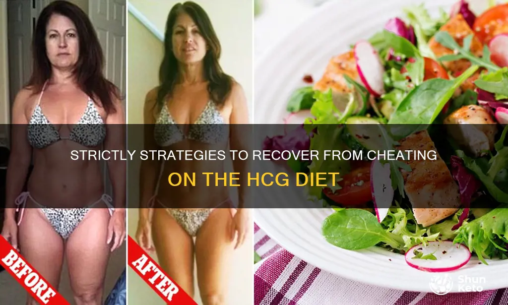 what should i do if i cheated on hcg diet