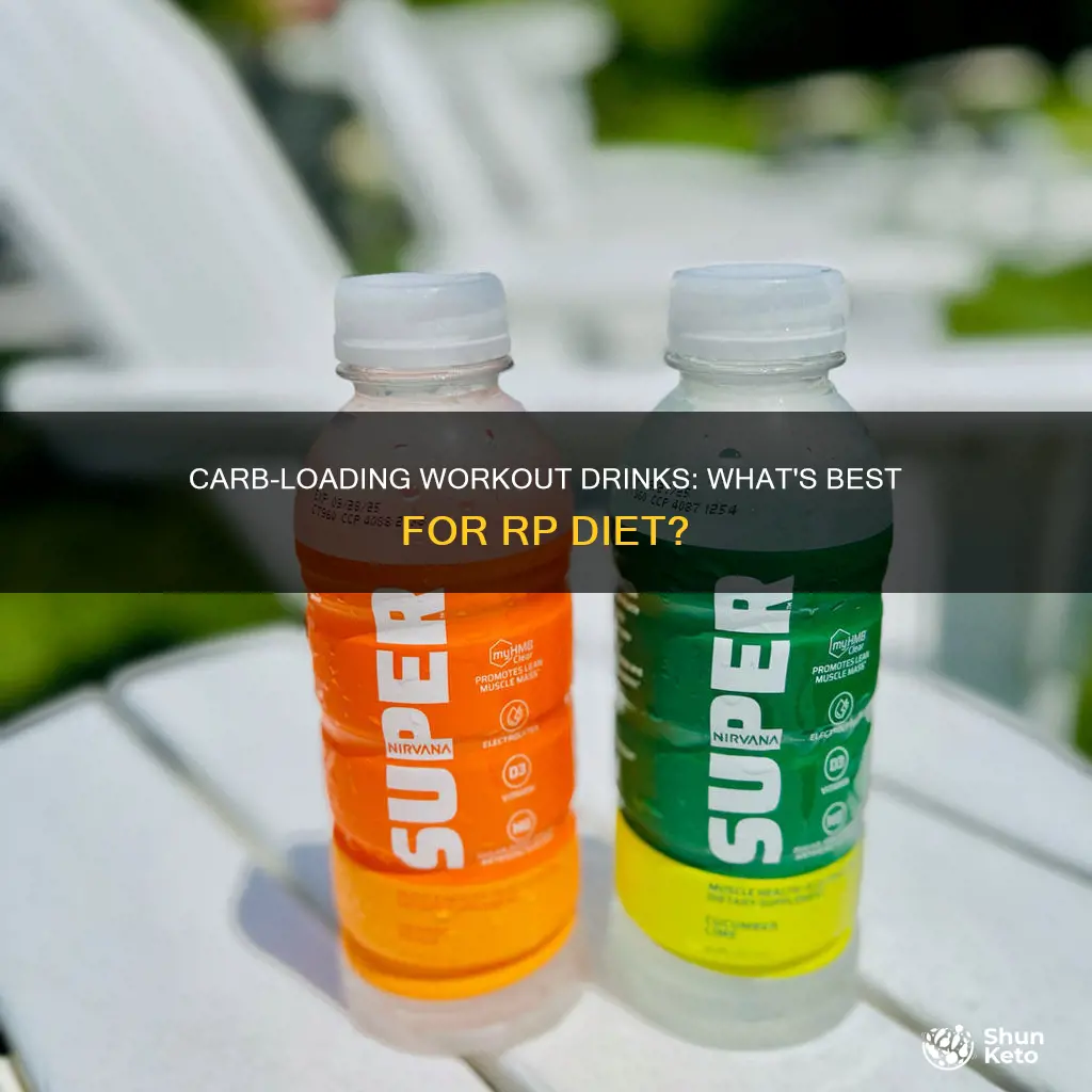 what should i drink for my workout carb rp diet