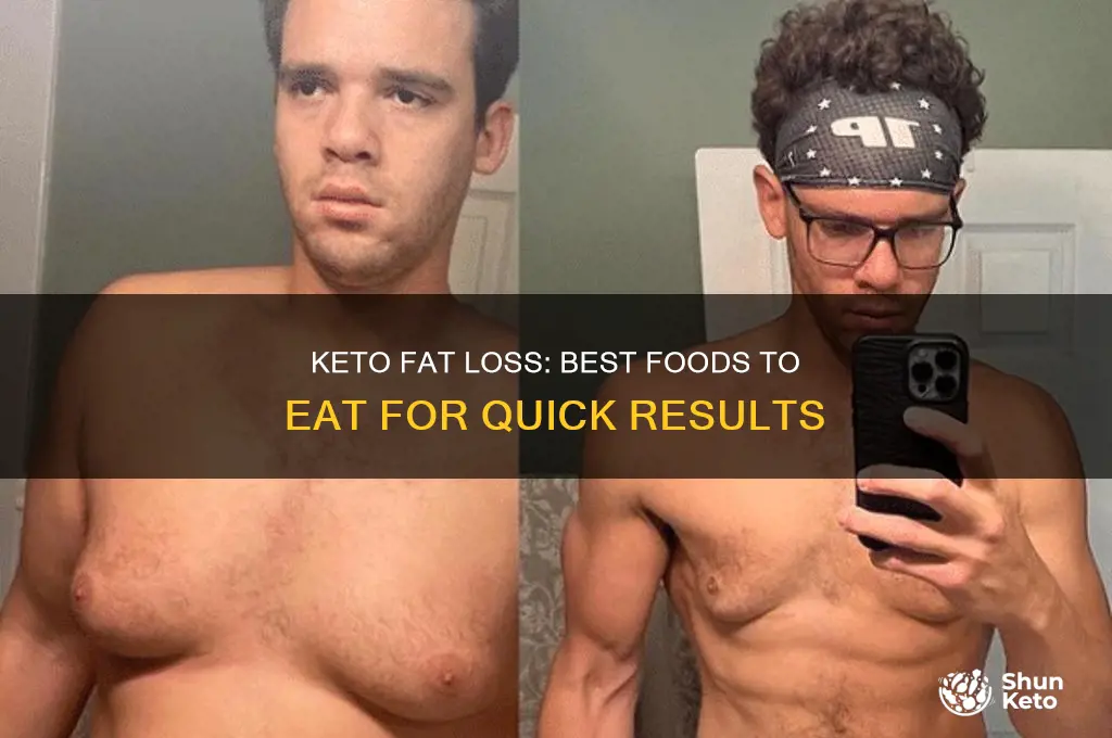 what should i eat on keto to loose fat