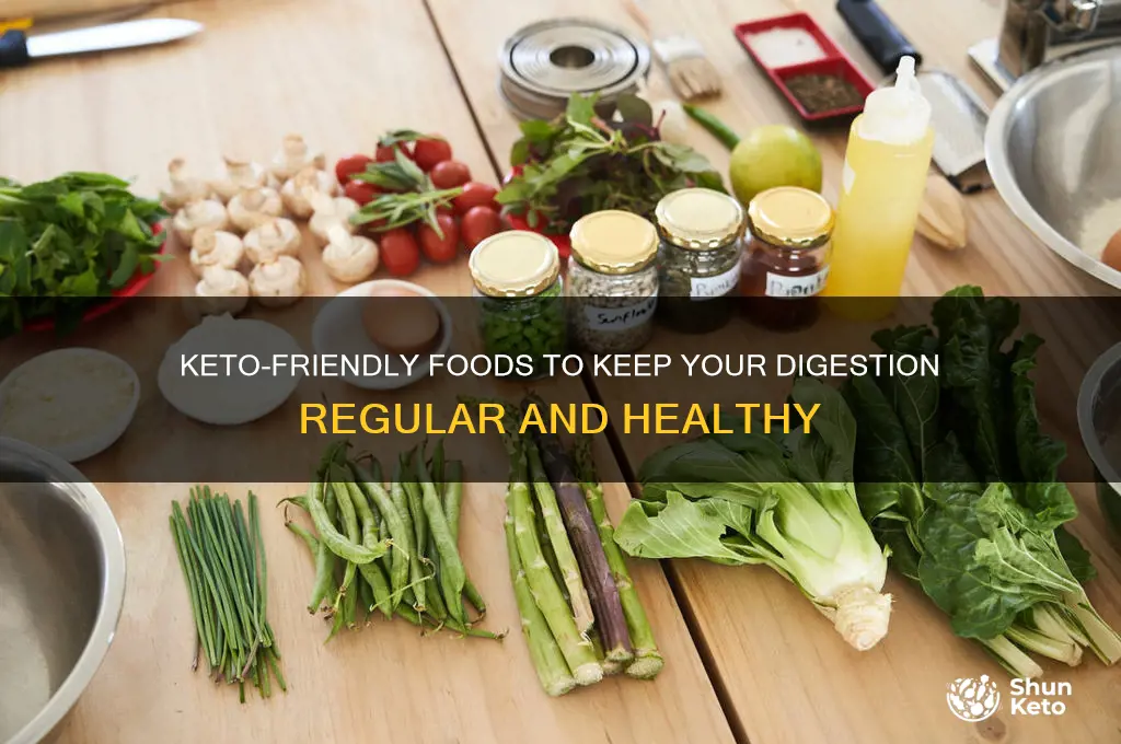 what should i eat to stay regulat on keto