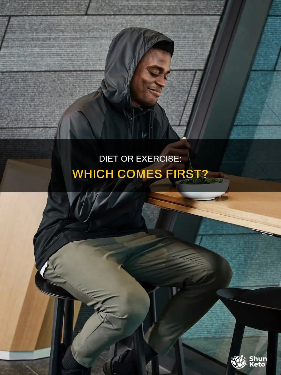 what should i start with first diet or exercise