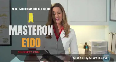 Masteron E100 Diet: What You Should Eat